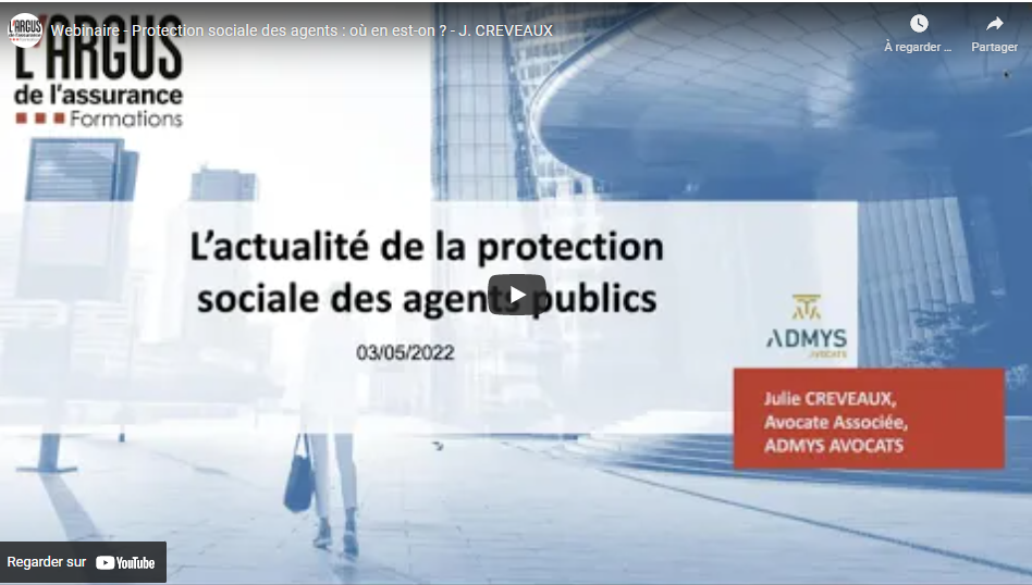Miniature webinaire Actualité protection sociale agents publics