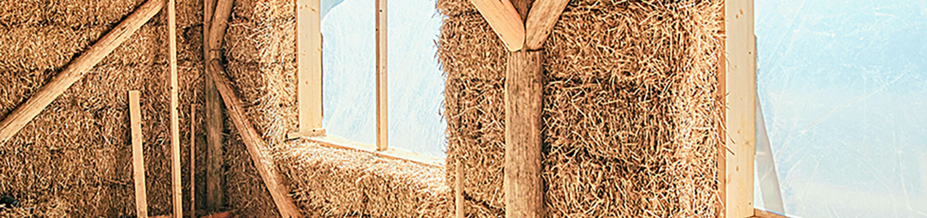 Utiliser la paille comme matériau de construction - Niveau 2